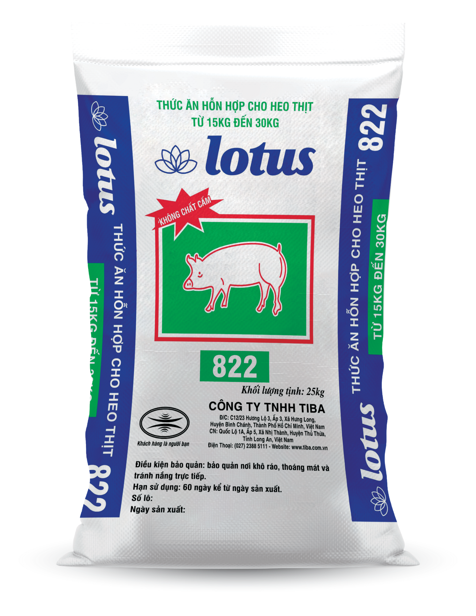 THỨC ĂN HỖN CHO HEO THỊT TỪ 15KG - 30KG